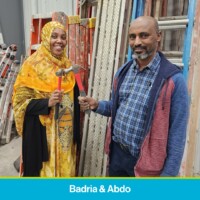 Portrait of Badria & Abdo