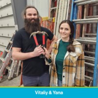Portrait of Vitaliy and Yana