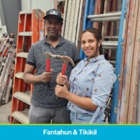 Portrait of Fantahun and Tikikil
