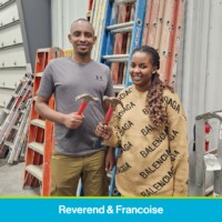 Portrait of Reverend and Francoise
